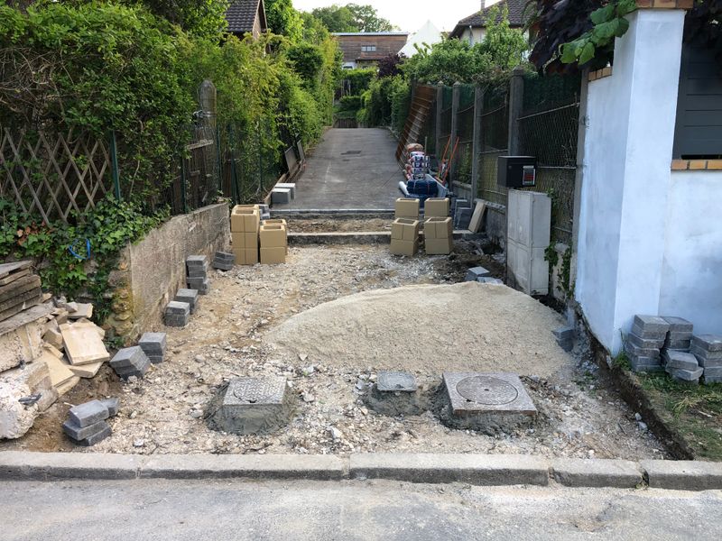 Avant : Réalisation Exterieur - pavé projet-ext-2 - Image 1